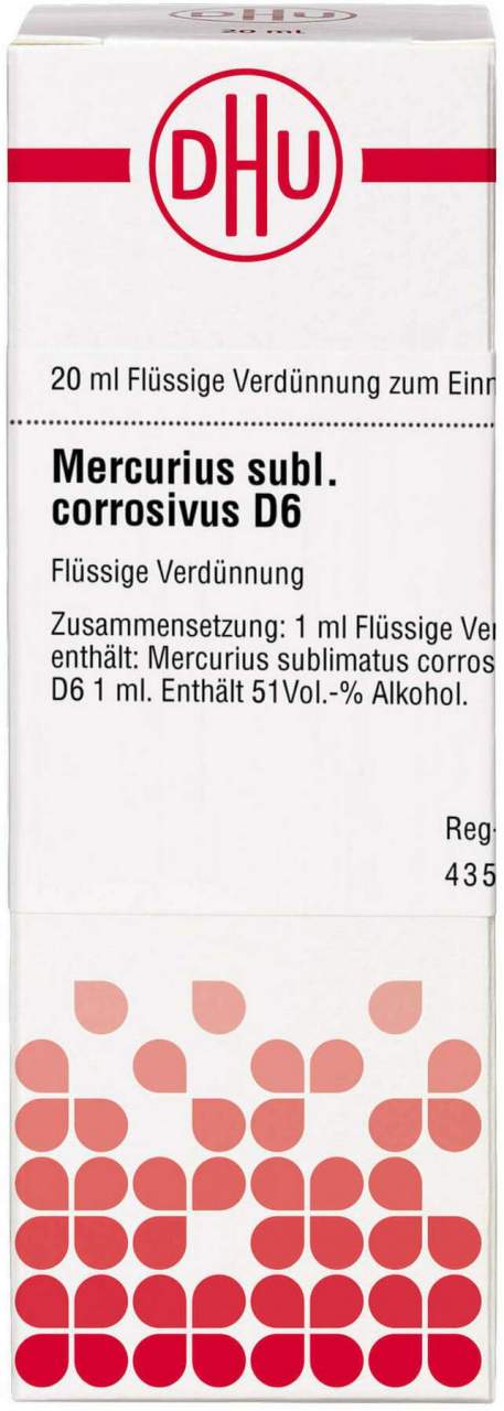 Mercurius Sublimatus Corrosivus D 6 Dilution 20 ml