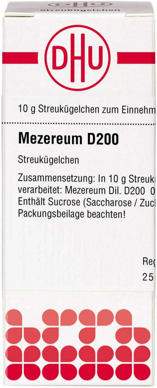 Mezereum D 200 Globuli 10 G