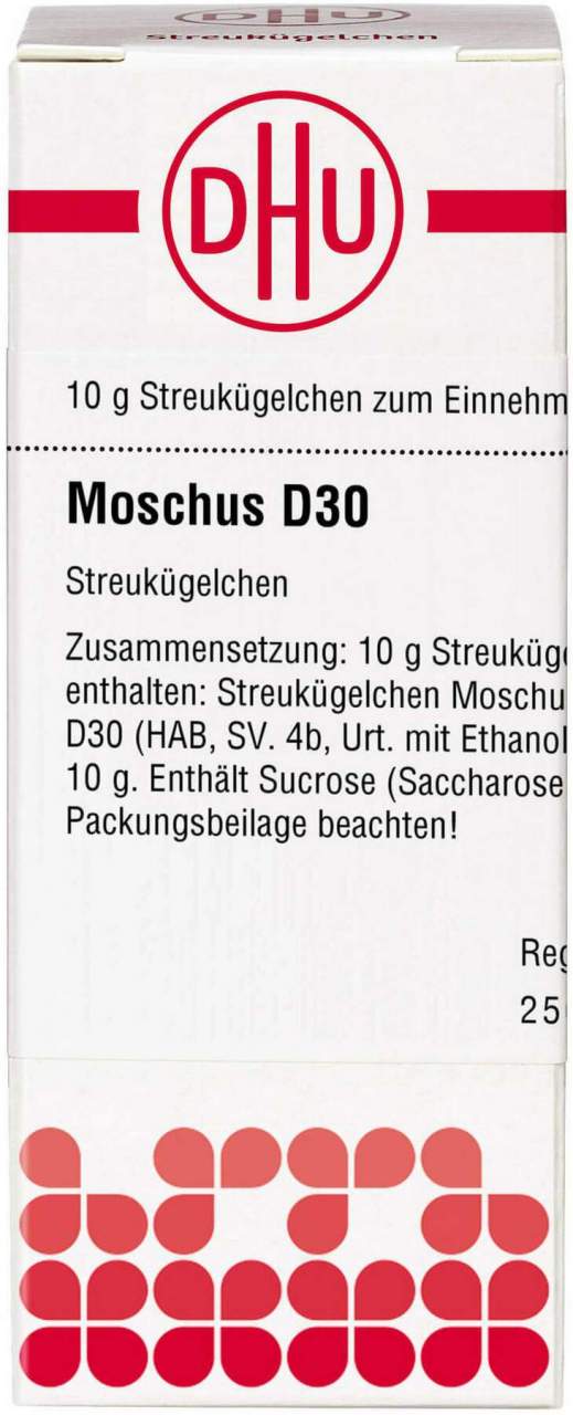 Moschus D 30 Globuli 10 G