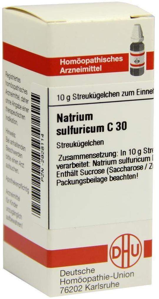 Natrium Sulfuricum C30 10 G Globuli
