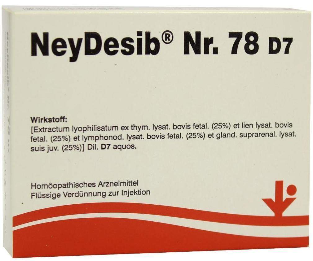 Neydesib Nr.78 D 7 Ampullen 5 X 2 ml