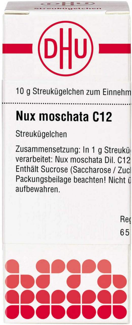 Nux Moschata C 12 Globuli 10 G