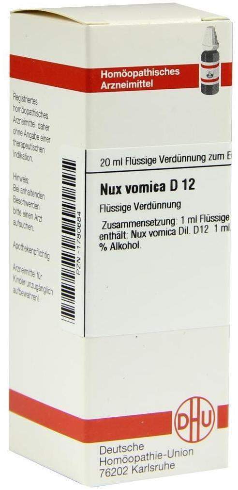 Nux Vomica D 12 20 ml Dilution