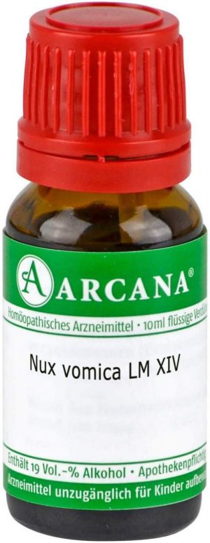 Nux Vomica Lm 14 Dilution 10 ml