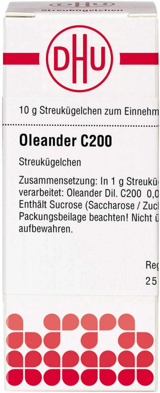 Oleander C 200 Globuli 10 G