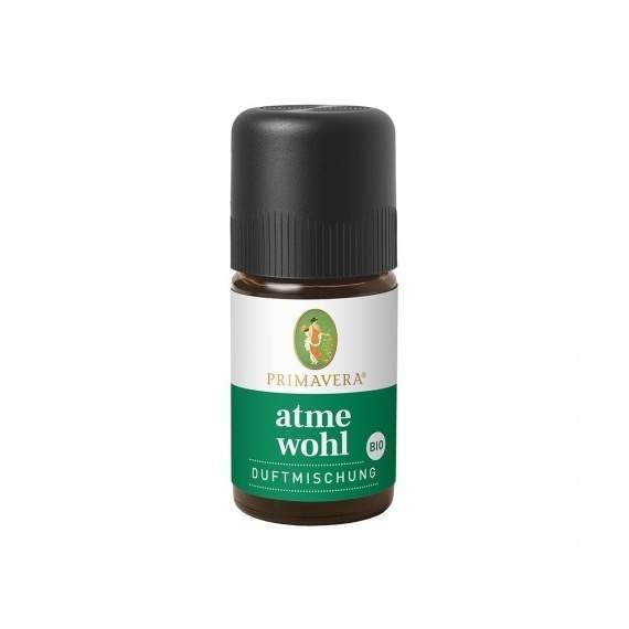 PRIMAVERA Atemwohl Duftmischung Ätherisches Öl Bio 5 ml
