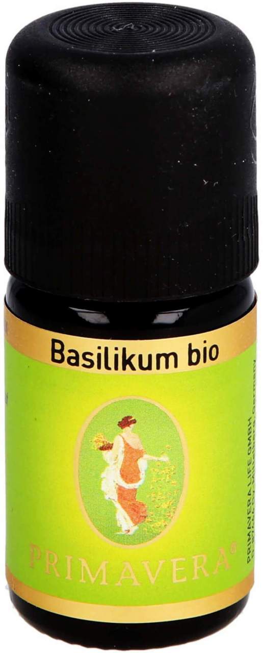 PRIMAVERA Basilikum Ätherisches Öl Bio 5 ml