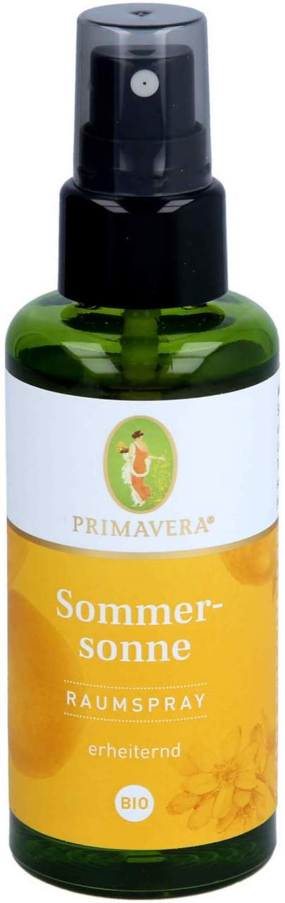 PRIMAVERA Sommersonne Raumspray Bio 50 ml