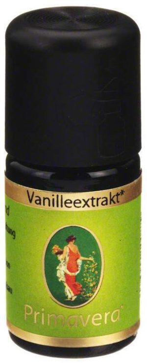 PRIMAVERA Vanilleextrakt Ätherisches Öl Bio 5 ml