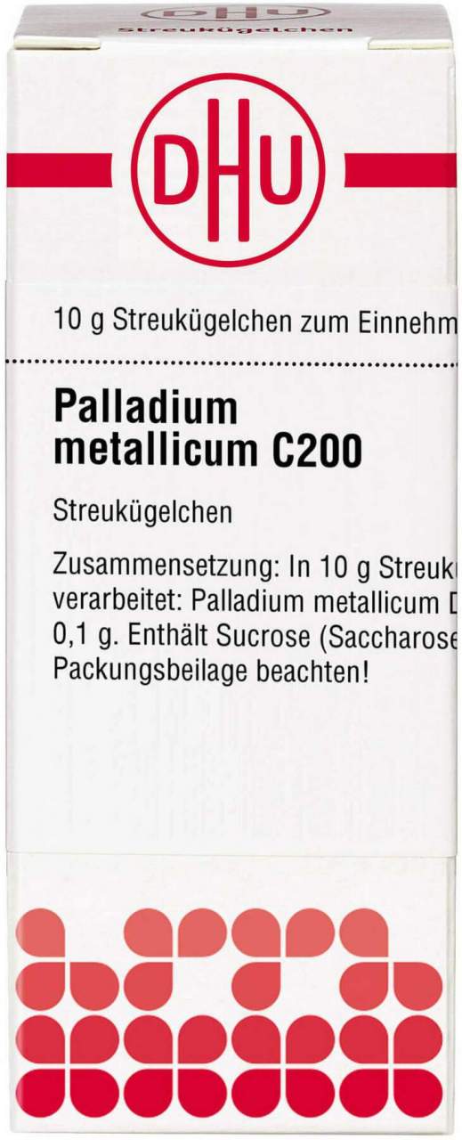 Palladium Metallicum C 200 Globuli 10 G