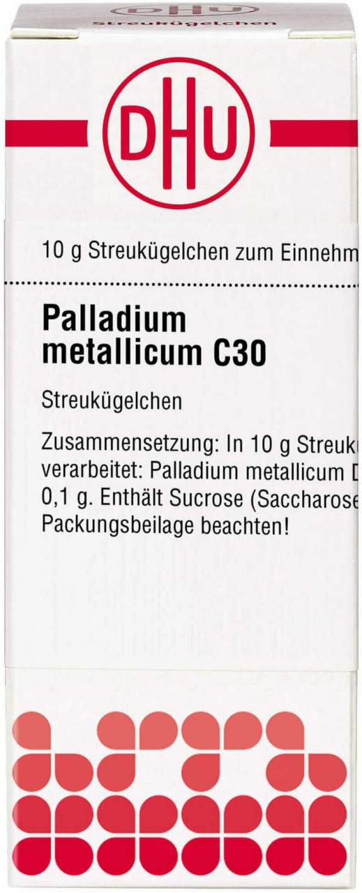 Palladium Metallicum C 30 Globuli 10 G