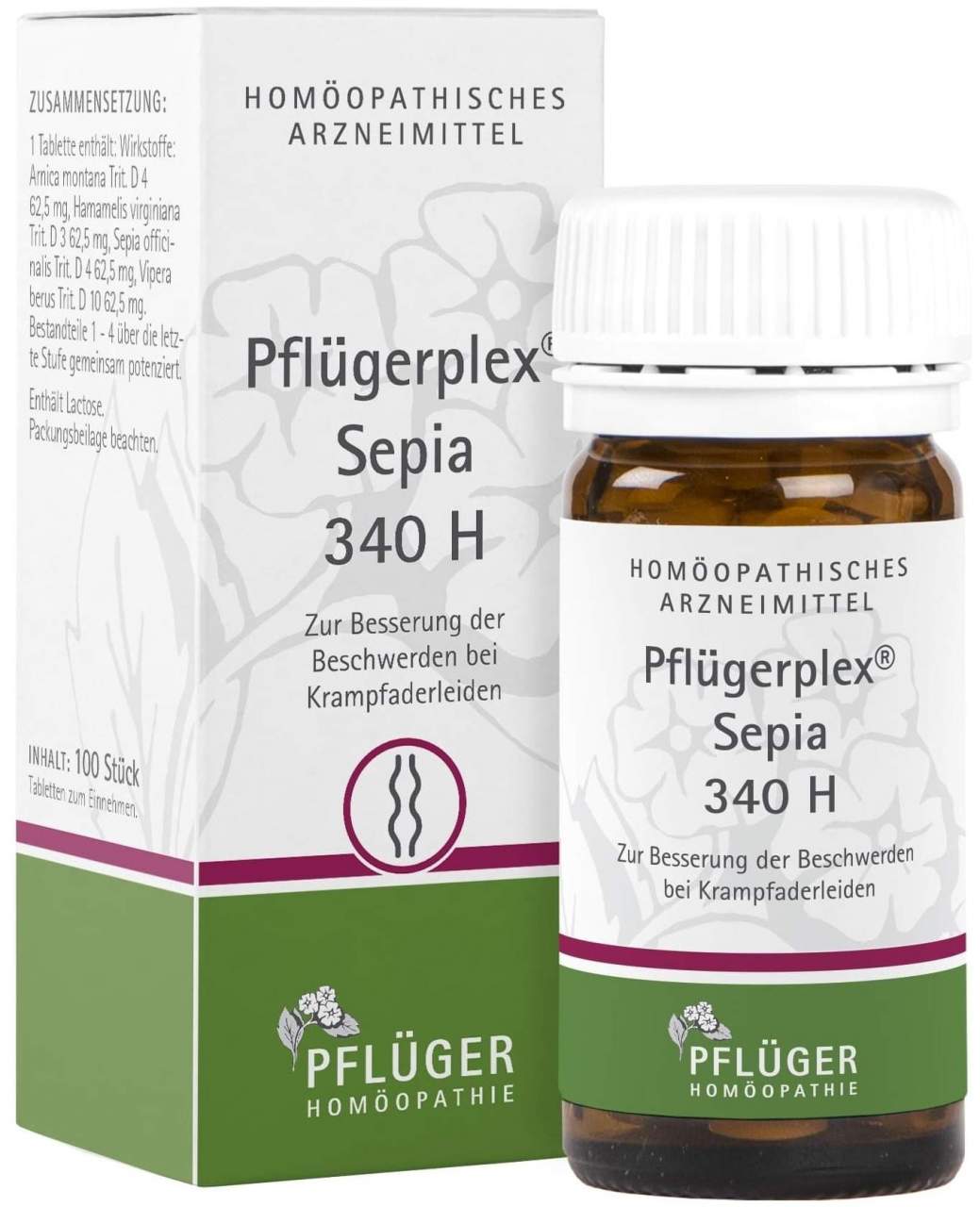 Pflügerplex Sepia 340 H 100 Tabletten