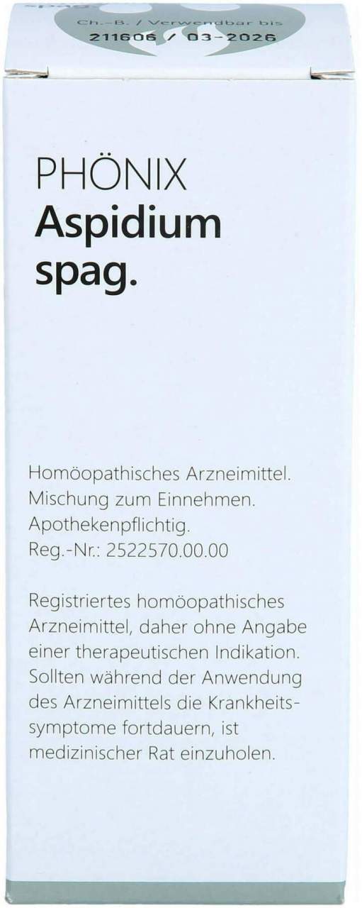 Phönix Aspidium Spang Mischung 100 ml