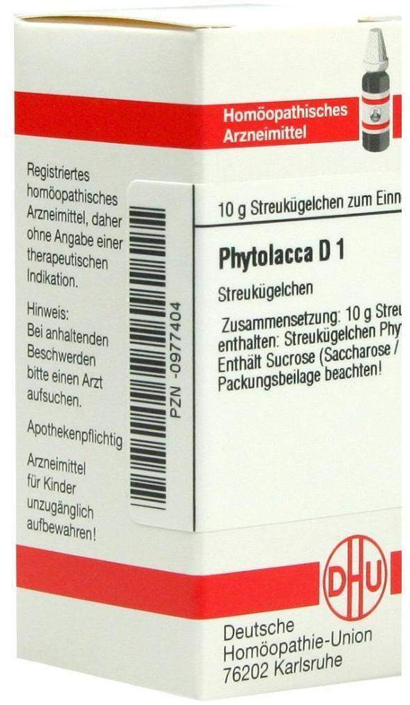 Phytolacca D 1 Globuli