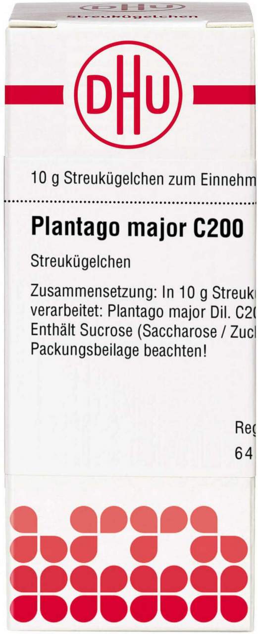 Plantago Major C 200 Globuli 10 G