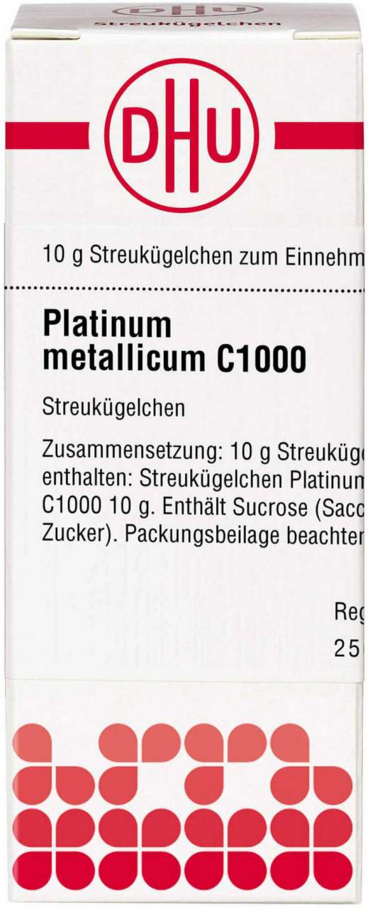 Platinum Metallicum C 1000 Globuli 10 G