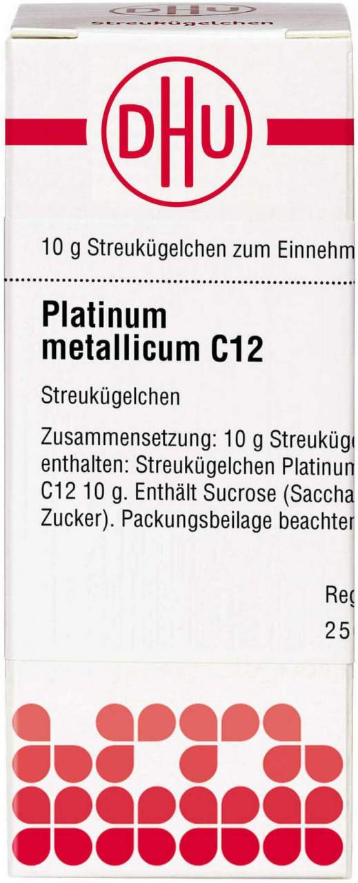 Platinum Metallicum C 12 Globuli 10 G