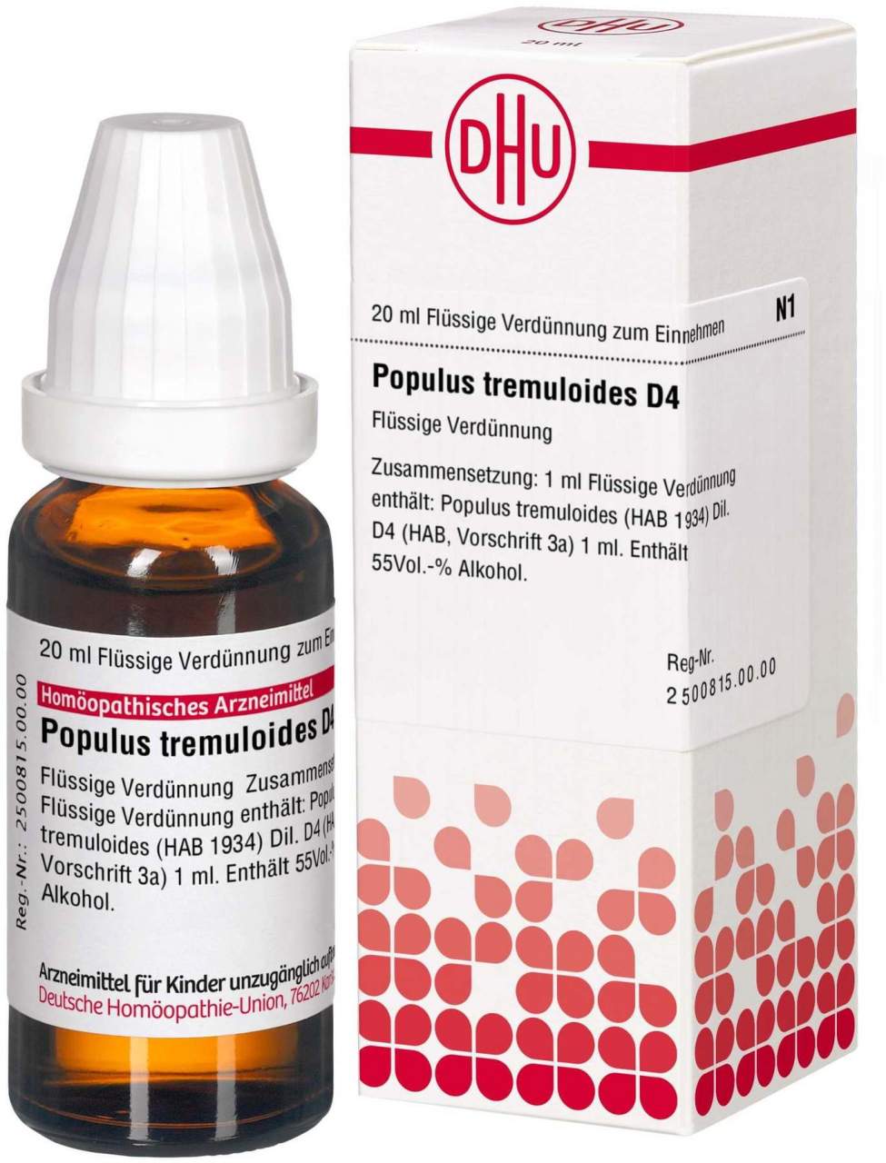 Populus Tremuloides D4 Dilution 20 ml Dilution