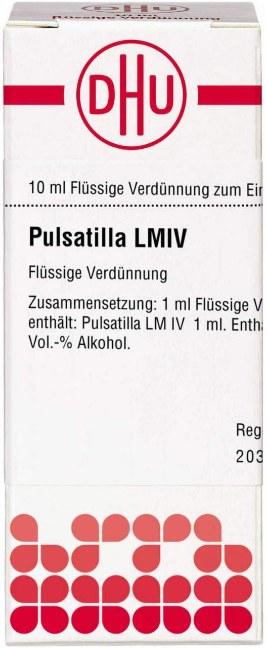 Pulsatilla Lm Iv Dilution 10 ml