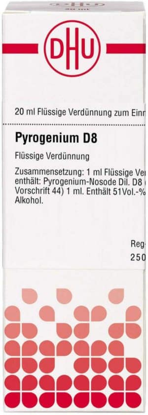 Pyrogenium D 8 Dilution 20 ml
