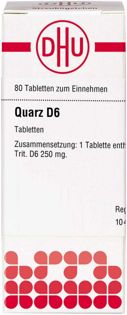 Quarz D 6 Tabletten 80 Stück