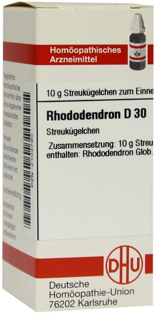 Rhododendron D 30 Globuli