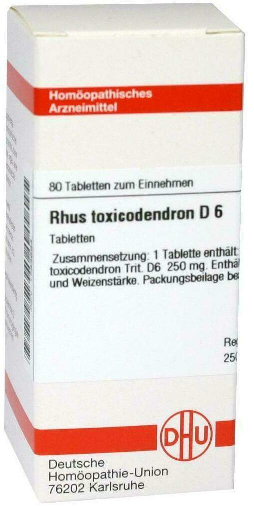 Rhus Tox. D 6 80 Tabletten