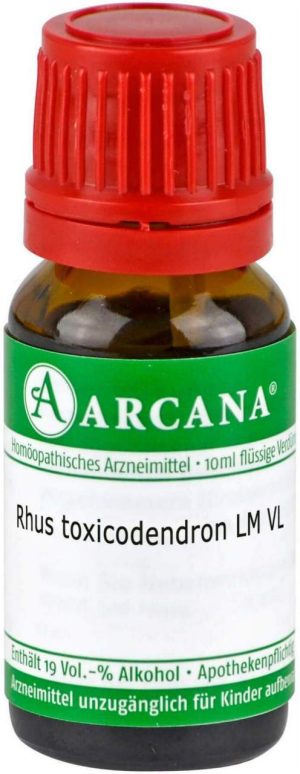 Rhus Toxicodendron Lm 45 Dilution 10 ml