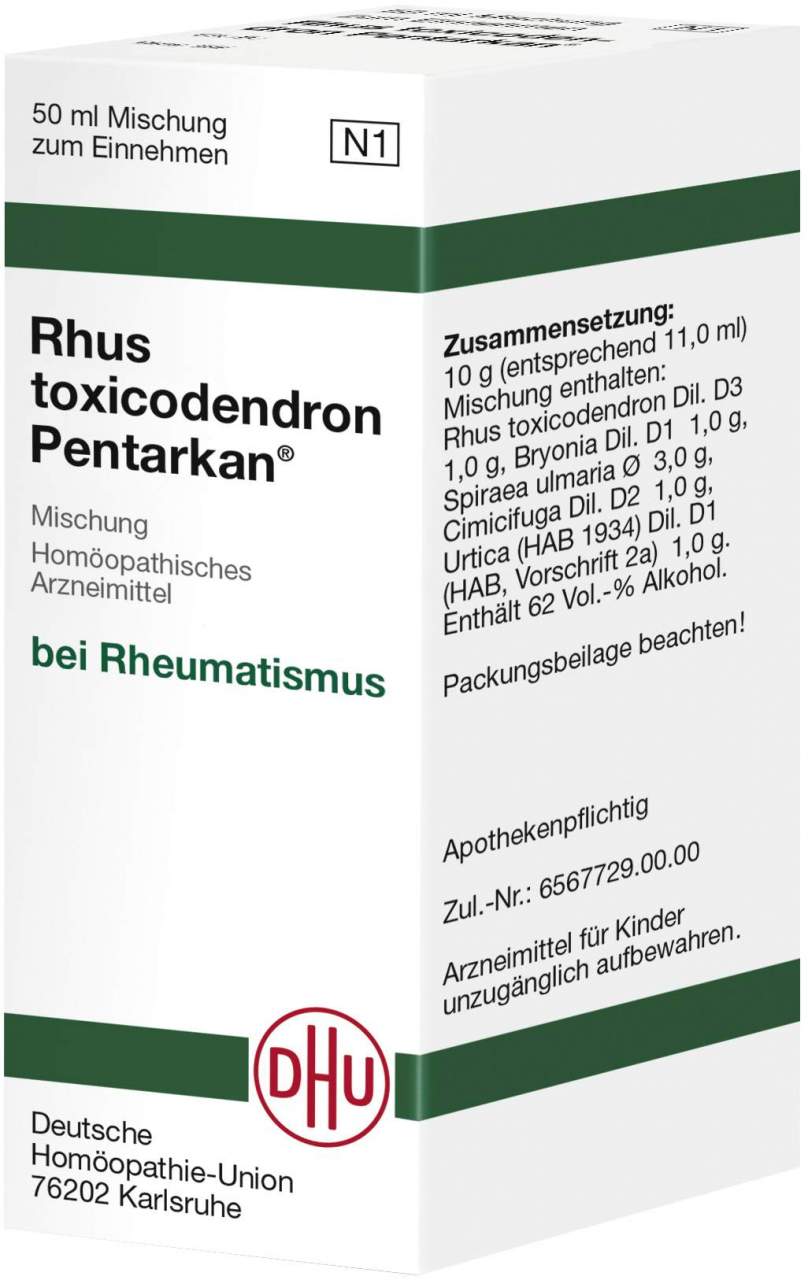 Rhus Toxicodendron Pentarkan 50 ml Liqiudum
