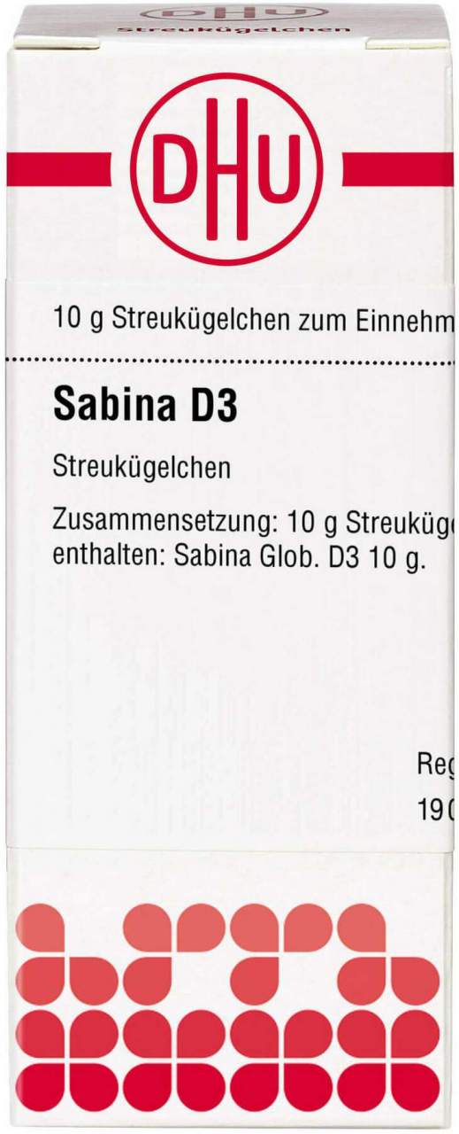 Sabina D 3 Globuli 10 G