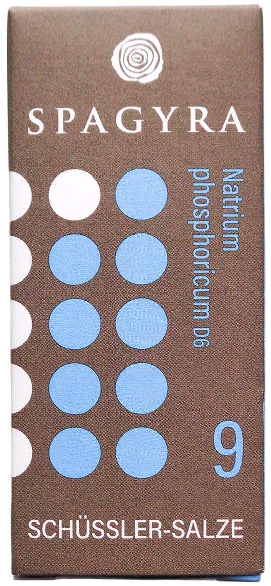 Schüssler Nr.9 Natrium Phosphoricum D 6 Globuli 10 G