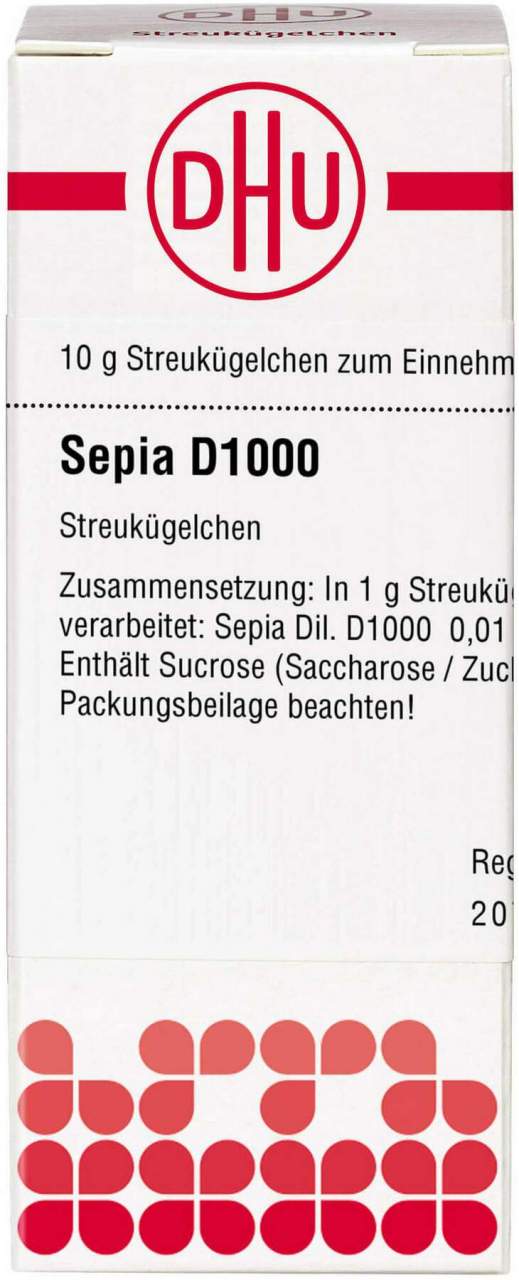 Sepia D 1000 Globuli 10 G