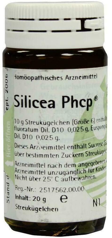 Silicea Phcp Globuli 20 G