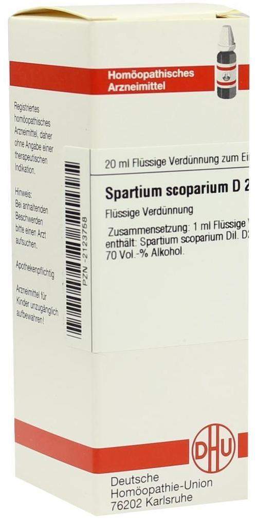 Spartium Scoparium D2 Dilution 20 ml Dilution