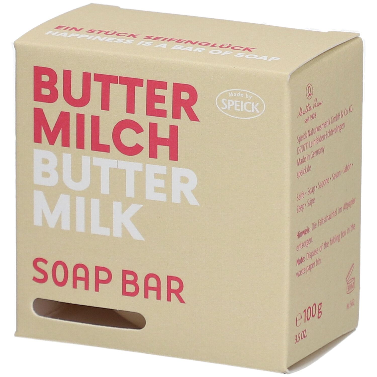Speick Seife Buttermilch
