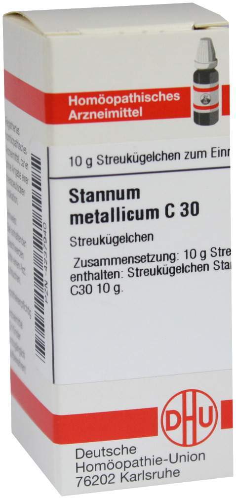 Stannum Metallicum C 30 10 G Globuli
