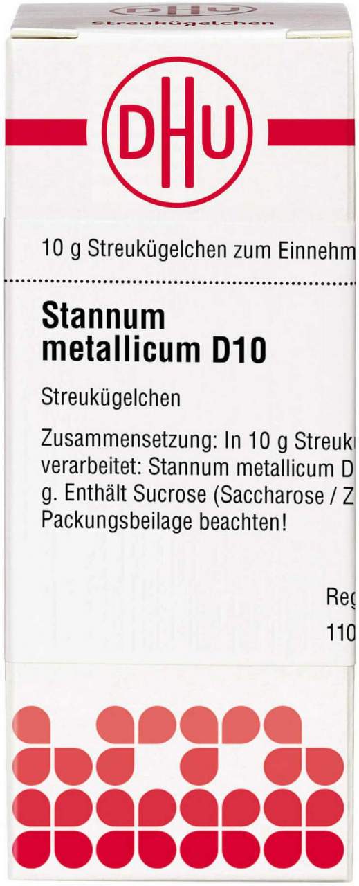 Stannum Metallicum D 10 Globuli 10 G