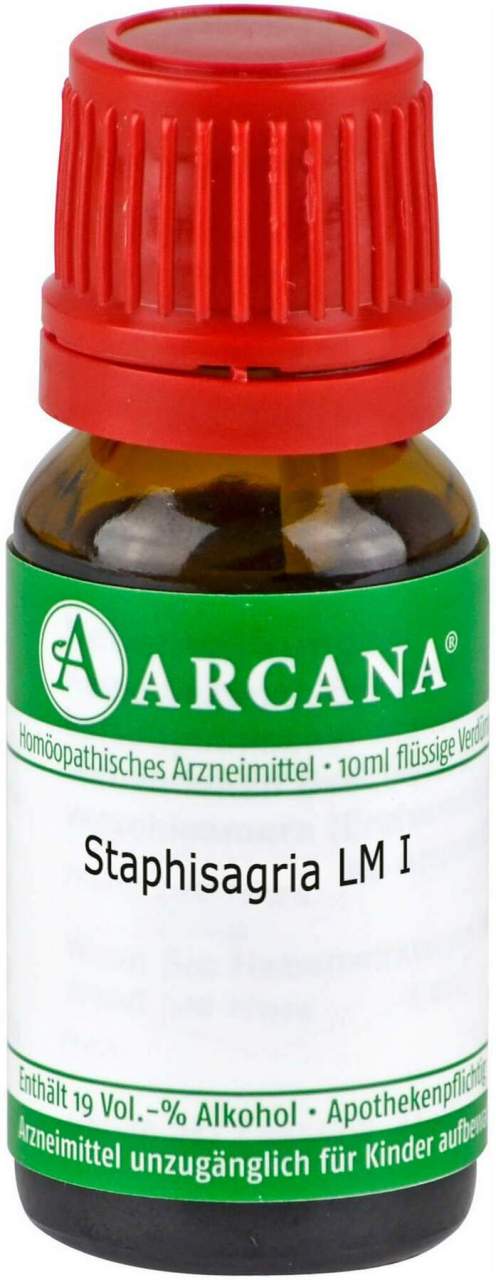 Staphisagria Lm 1 Dilution 10 ml