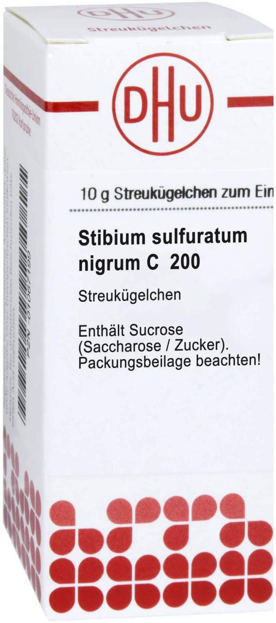 Stibium Sulfuratum Nigrum C 200 10 G Globuli
