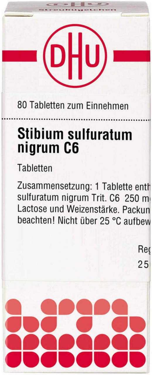 Stibium Sulfuratum Nigrum C 6 80 Tabletten