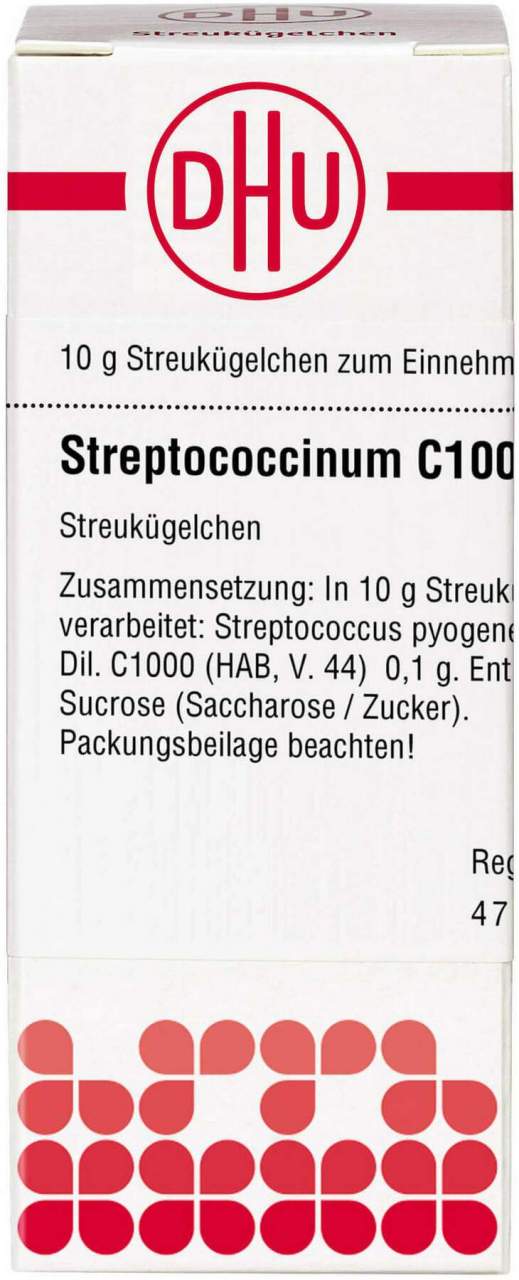 Streptococcinum C 1000 Globuli 10 G
