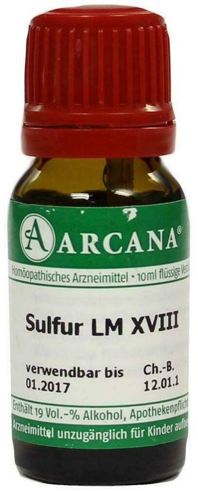 Sulfur Arcana Lm 18 Dilution 10 ml