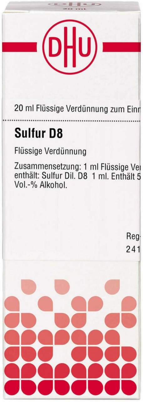 Sulfur D 8 Dilution 20 ml
