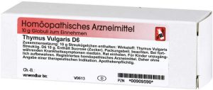 Thymus Vulg. D 6 Globuli
