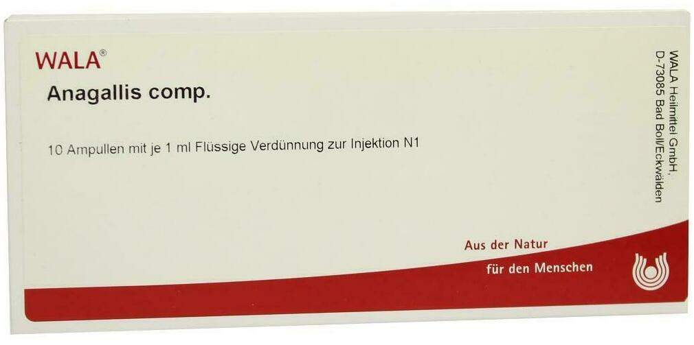 Wala Anagallis Comp. 10 X 1 ml Ampullen