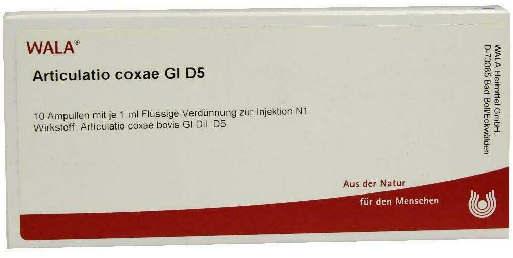 Wala Articulatio Coxae Gl D5 10 X 1 ml Ampullen