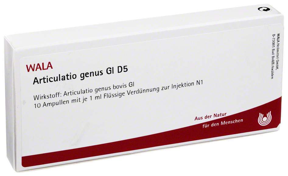 Wala Articulatio Genus Gl D5 10 X 1 ml Ampullen
