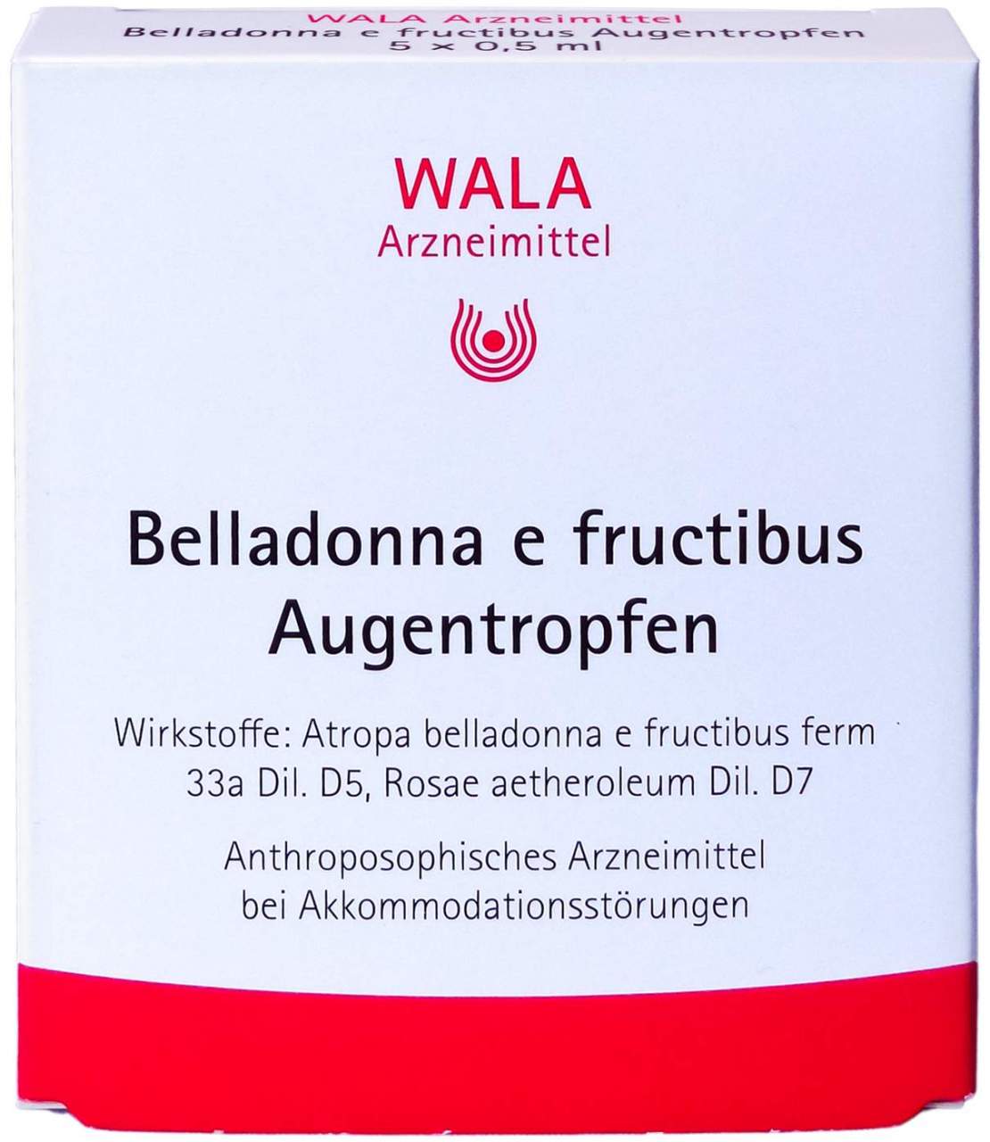 Wala Belladonna E Fructibus 5 X 0