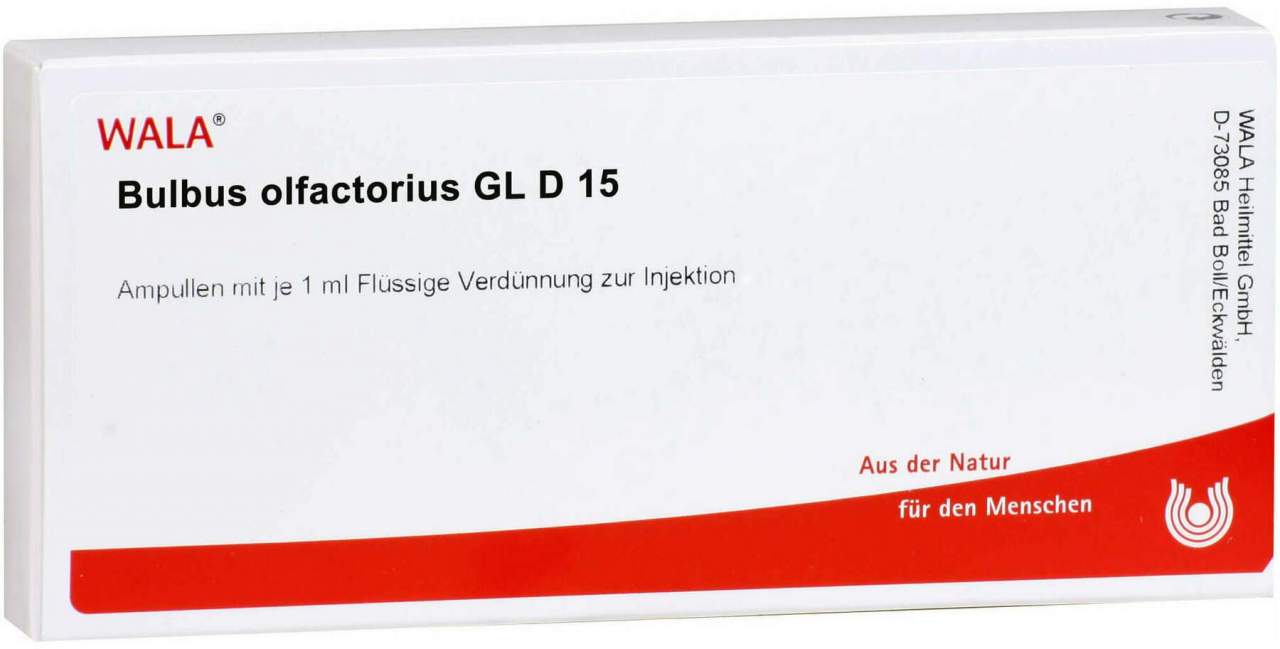 Wala Bulbus Olfactorius Gl D15 10 X 1 ml Ampullen