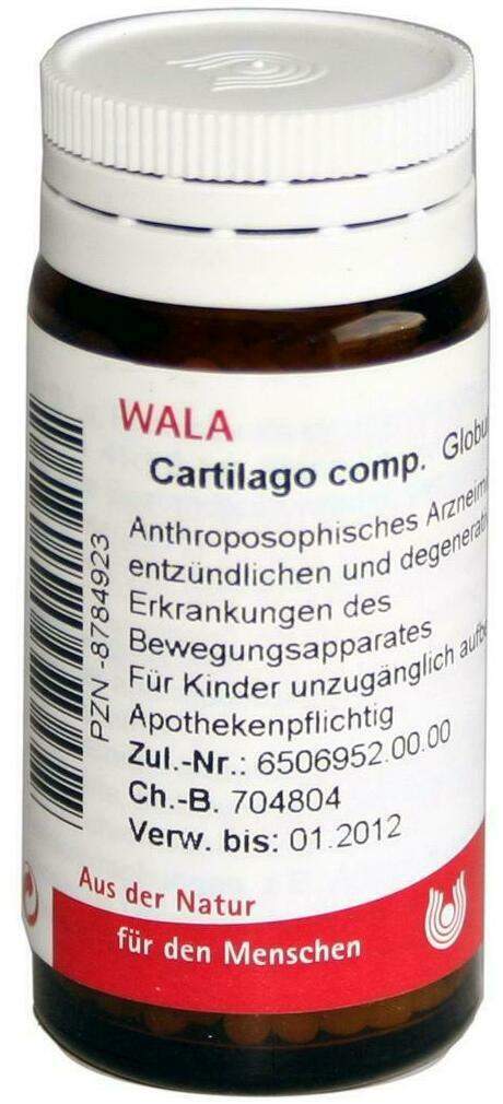 Wala Cartilago Comp. 20 G Globuli